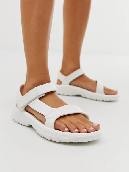 Teva Hurricane Drift sandal in white