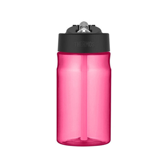 Бутылочка  с трубочкой Thermos  розовая 350 мл
