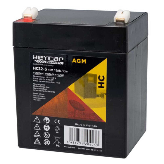 GP BATTERIES 12V 5Ah HeyCar Serie HC Car Battery