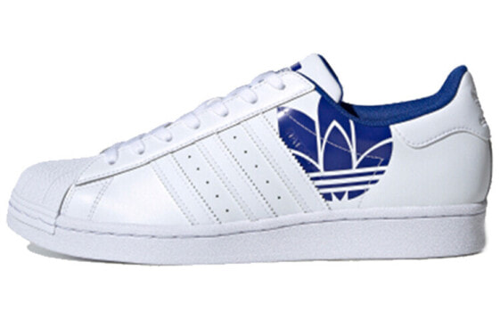 adidas originals Superstar 复古休闲 防滑耐磨 低帮 板鞋 男女同款 白 / Кроссовки Adidas originals Superstar FY2826