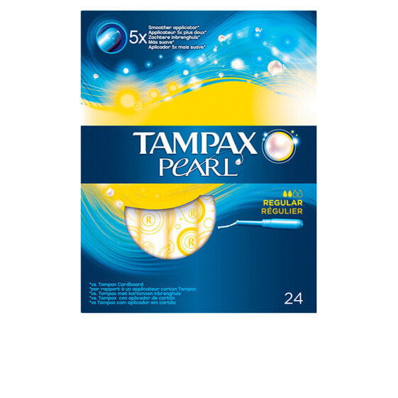 TAMPAX PEARL tampón regular 24 u