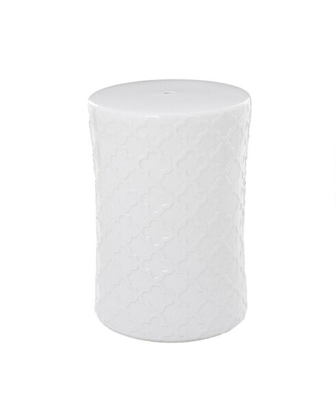 Ceramic Contemporary Accent Table