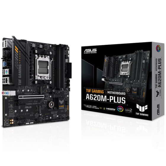 ASUS TUF Gaming A620M-Plus, AMD A620 Mainboard - Sockel AM5, DDR5