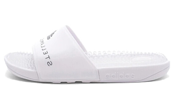 Спортивные тапочки Stella McCartney x Adidas Adissage Белые AC8516
