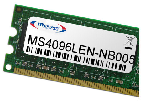Memorysolution Memory Solution MS4096LEN-NB005 - 4 GB