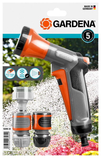 Gardena 18299-32 - Gun/sprinkler connector - Black - Gray - Orange