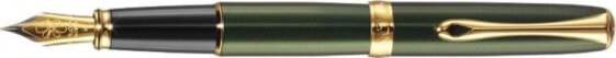 Ручка шариковая DIPLOMAT Excellence A2, F, зелено-золотая