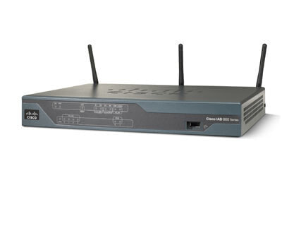 Cisco 881GW - Wi-Fi 4 (802.11n) - Single-band (2.4 GHz) - Ethernet LAN - 3G - Black - Tabletop router