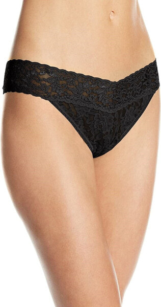 hanky panky Women's 242800 Signature Lace Original Rise Thong Underwear Size OS
