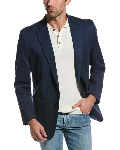 Brooks Brothers Classic Fit Jacket Men's Blue 38 Reg