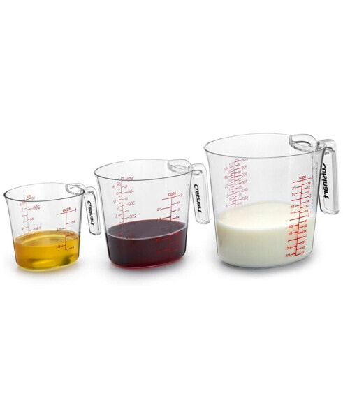 Nesting Liquid Measuring Cups, Set of 3