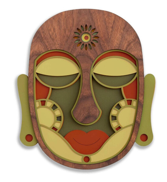 Wandmaske Modern African Mask #44