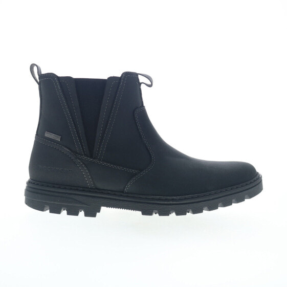 Rockport Weather or Not Waterproof Chelsea Mens Black Wide Chelsea Boots