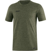 Jako T-Shirt Premium Basics Khaki Meliert M