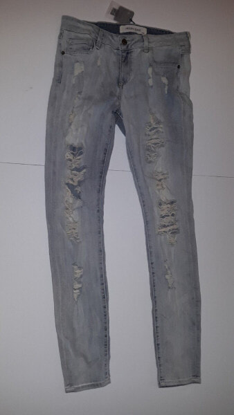 Hidden Jeans Women's Distressed Skinny Jeans Blue 28