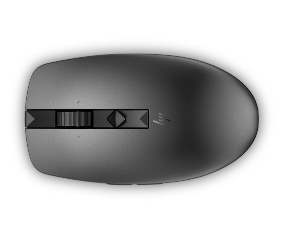 HP 635 Multi-Device Wireless Mouse - Ambidextrous - RF Wireless + Bluetooth - 1200 DPI - Black