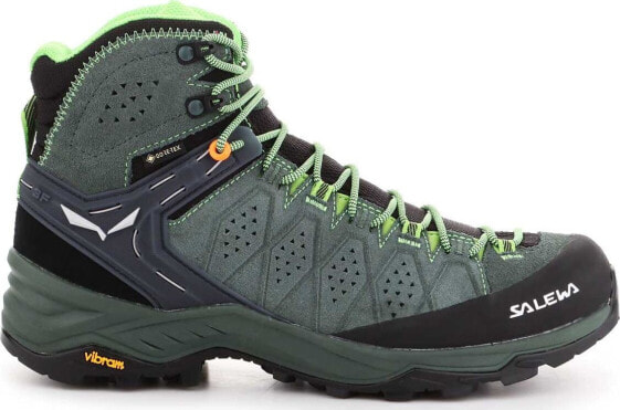 Buty trekkingowe męskie Salewa Alp Trainer 2 Mid GTX zielone r. 44