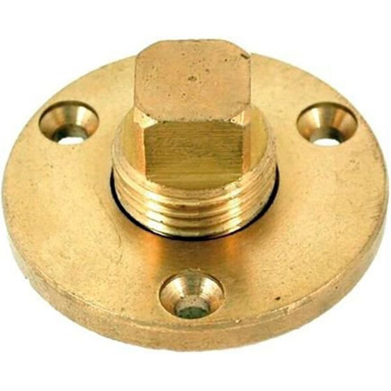 GOLDENSHIP Brass Threaded Drain Plug