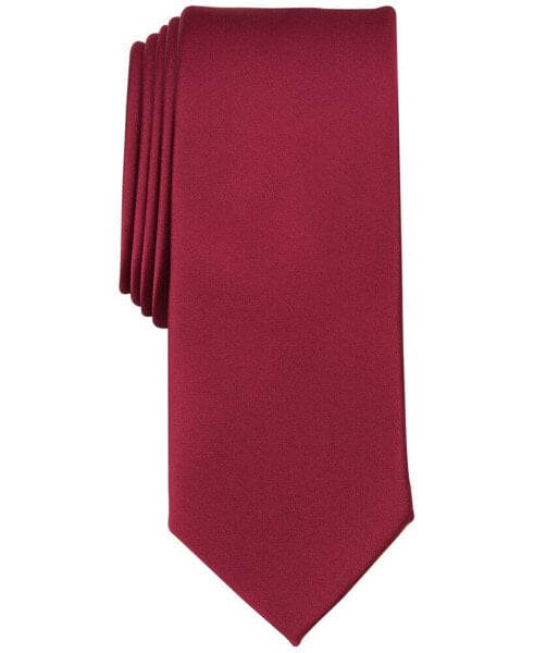 Men's Logan Solid Skinny Tie, Created for Macy's