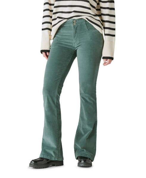 Women's High Rise Corduroy Stevie Flare Pants