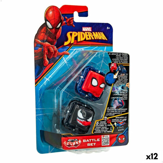 Игра на ловкость Spider-Man Battle Cubes 12 штук