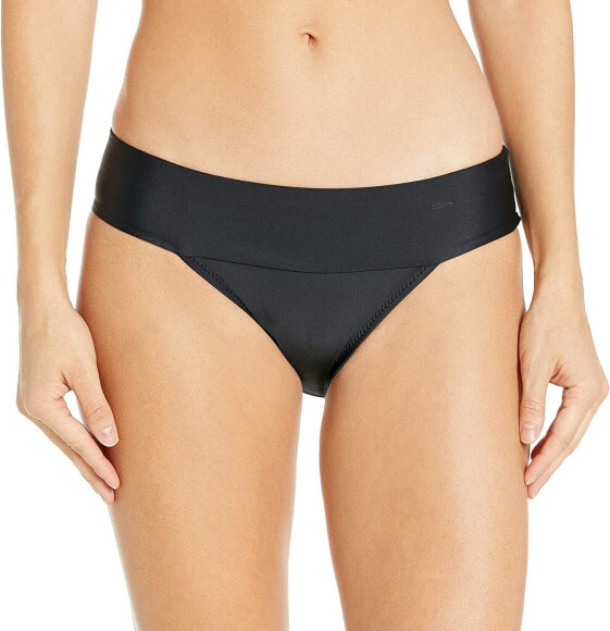 Volcom 260927 Women's Simply Solid Modest Bikini Bottom Swimwear Size Small
