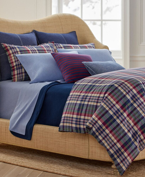 Wilson Plaid Duvet Cover Set, Full/Queen