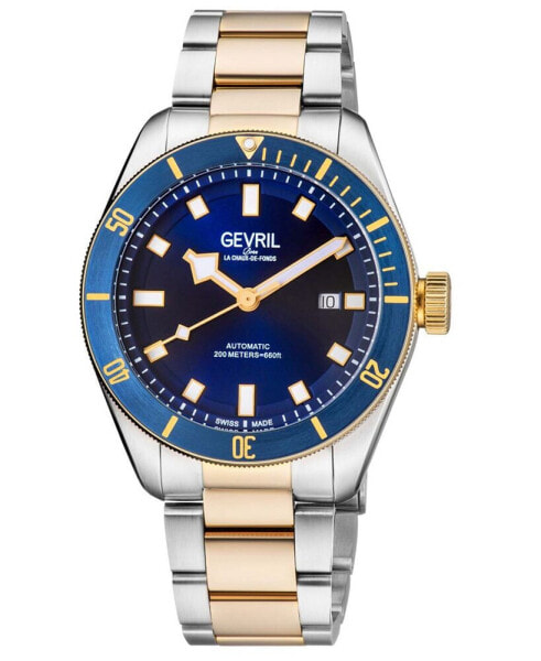 Men's Yorkville Two-Tone Stainless Steel Watch 43mm