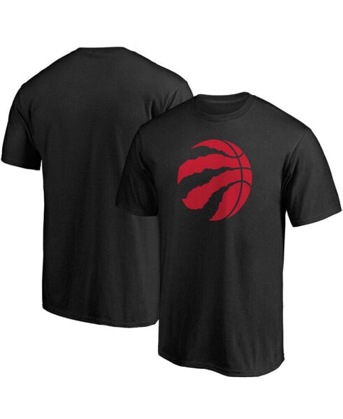Men's Black Toronto Raptors Primary Team Logo T-shirt