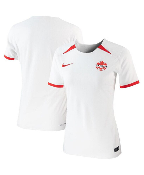 Майка Nike White Canada National Team Away Jersey
