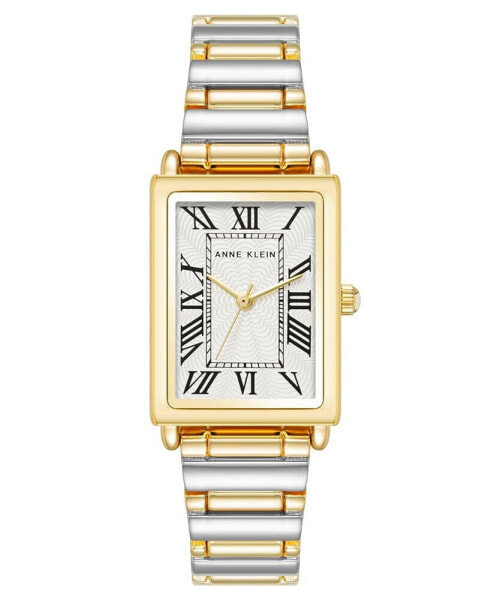 Women's Quartz Two-Tone Alloy Bracelet Watch, 21mm