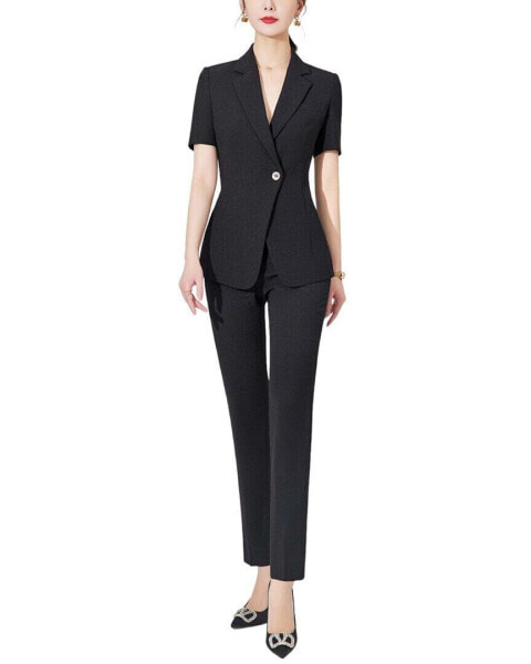 Elaine 2Pc Blazer & Pant Set Women's 2