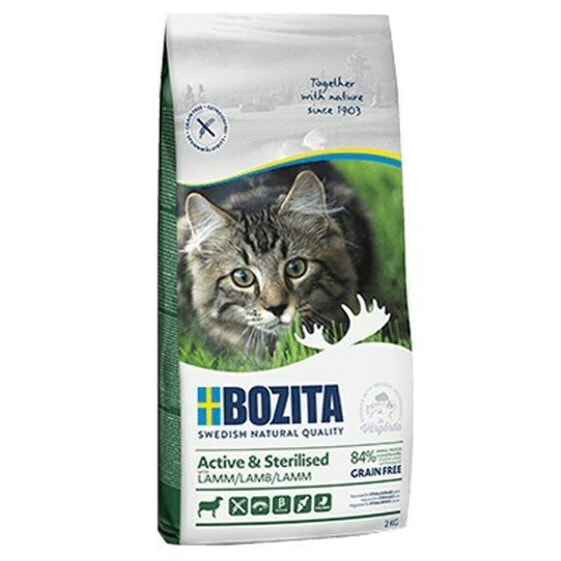 Корм для котов Bozita Active & Sterilised Курица Мясо ягненка 2 Kg