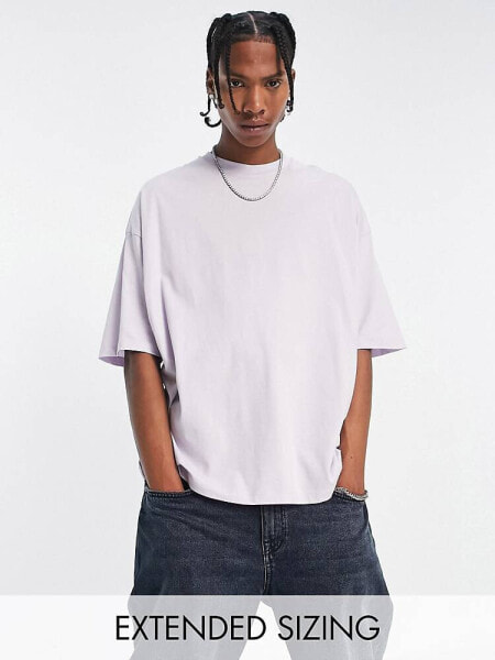 Футболка ASOS DESIGN  Oversize Lilac