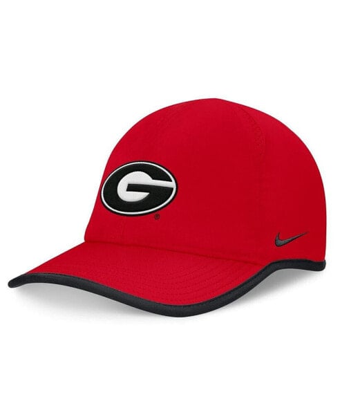 Men's Red Georgia Bulldogs On-Field Featherlight Performance Adjustable Hat