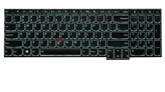 Lenovo 04Y2416 - Keyboard - US English - Keyboard backlit - Lenovo - ThinkPad T540/T540p/W540