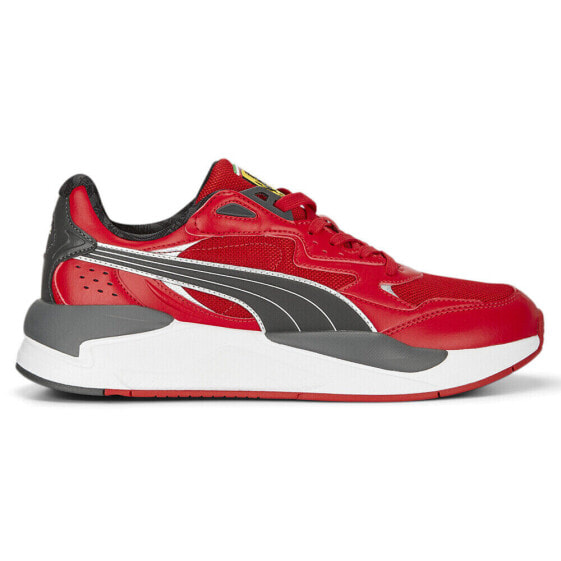 Puma Sf XRay Speed Lace Up Mens Grey, Red Sneakers Casual Shoes 30765702