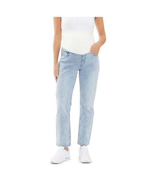 Nova Over Bump Crop Jean Blue Haze