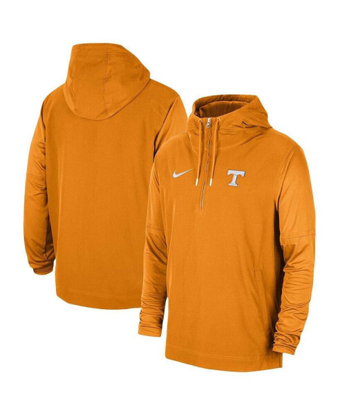 Men's Tennessee Orange Tennessee Volunteers 2023 Coach Half-Zip Hooded Jacket