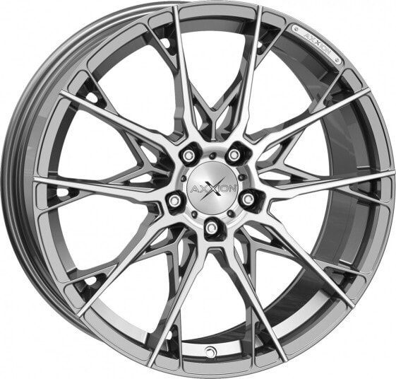 Диск колесный литой Axxion X1 daytona grau hochglanzpoliert 8.5x19 ET35 - LK5/112 ML72.6