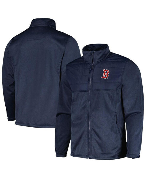 Men's Heather Navy Boston Red Sox Explorer Full-Zip Jacket