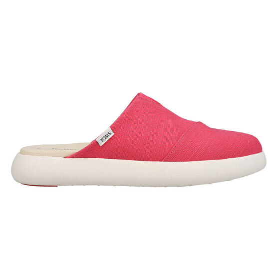 TOMS Alpargata Mallow Slip On Mule Womens Pink Sneakers Casual Shoes 10017876T