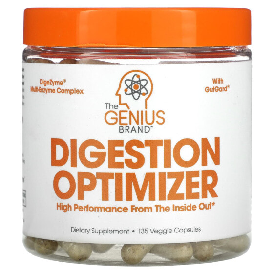 БАД для улучшения пищеварения The Genius Brand Digestion Optimizer, 135 капсул