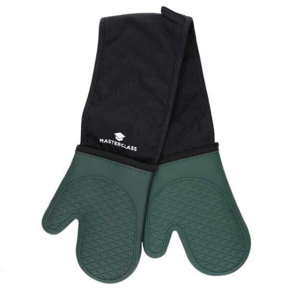 MASTERCLASS MCDBSILGLOVEGRN Oven Glove