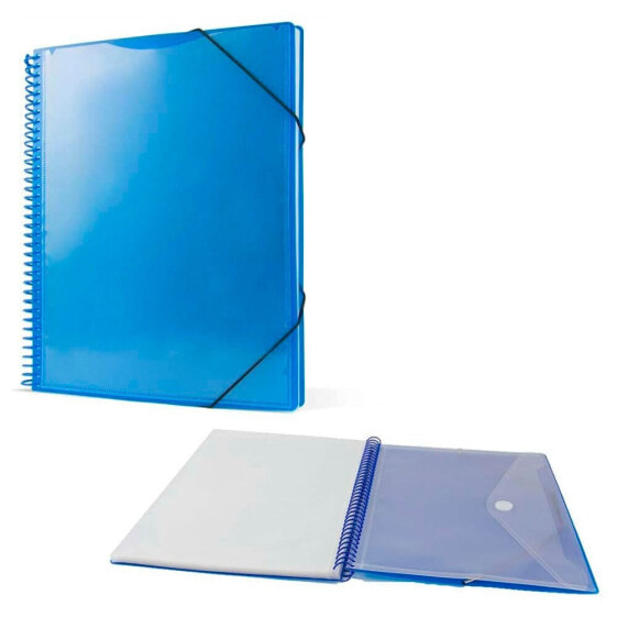 PRYSE Spiral Folder 20 Covers A4 With Envelope