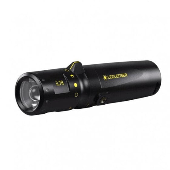 LED Lenser iL7R - Hand flashlight - Black - Rotary - IP66 - LED - 1 lamp(s)