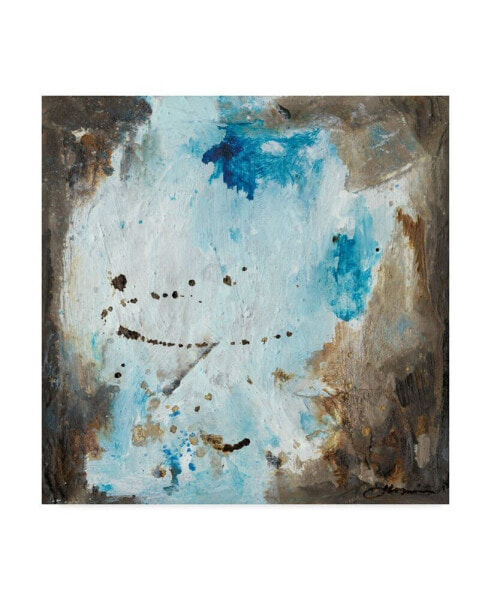 Joyce Combs Blue Cliffs I Canvas Art - 15" x 20"