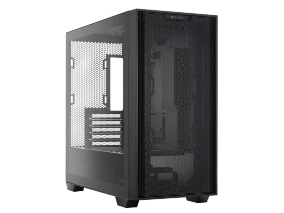 ASUS A21Black Micro ATX Computer PC Case Steel / Plastic / Tempered Glass