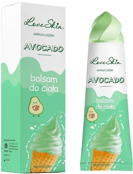 Körperlotion mit Avocado