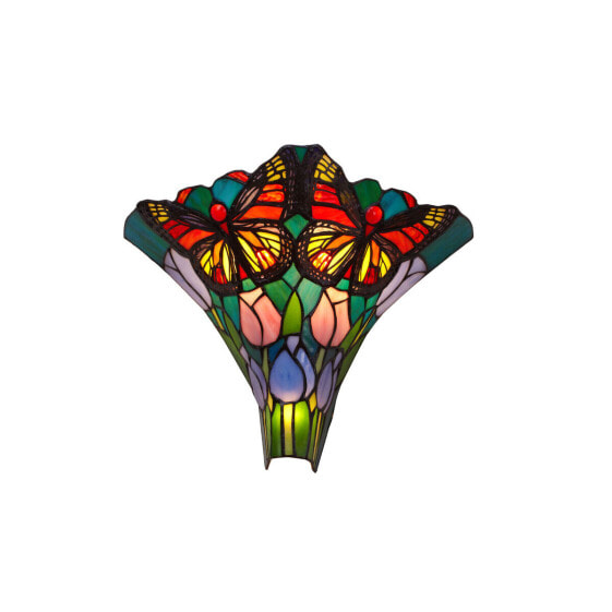 Настенный светильник Viro Buttefly Разноцветный Железо 60 W 37 x 30 x 16 cm